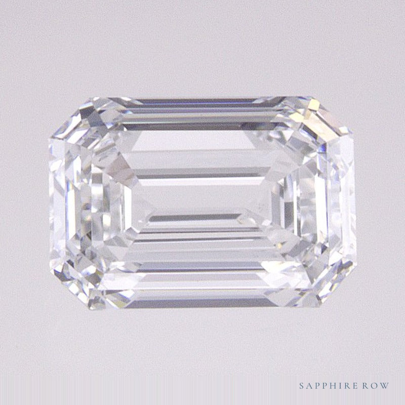 1.04 ct lab-grown diamond, emerald cut | Sapphire Row · cut6