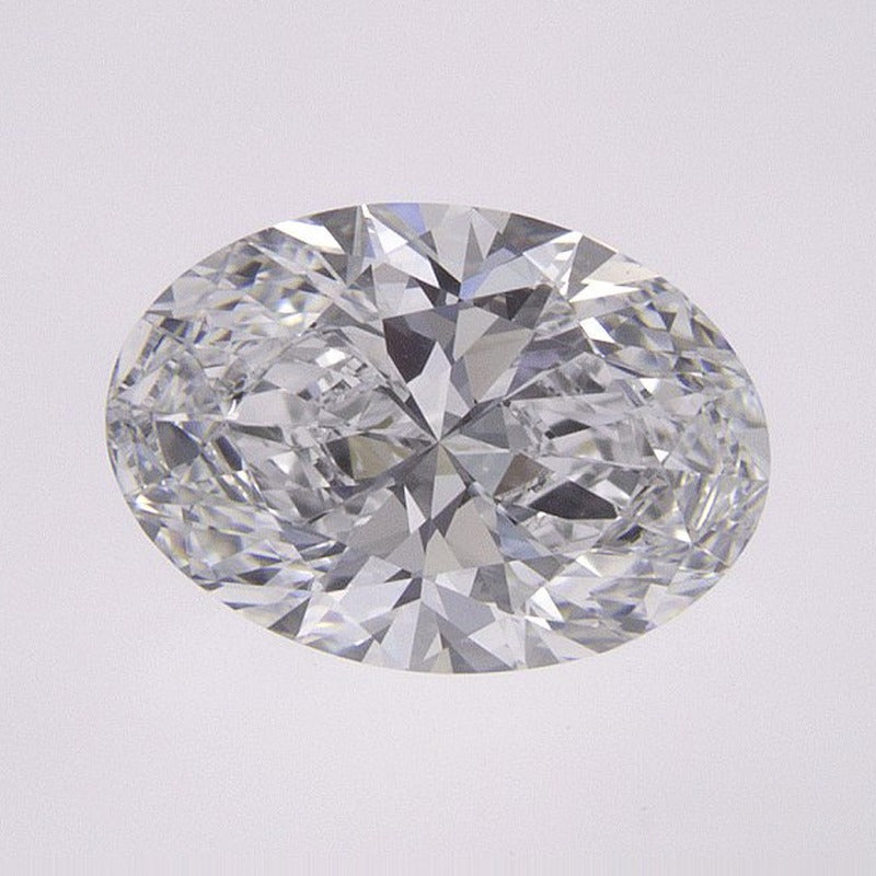1.04 ct lab-grown diamond, oval cut | Sapphire Row · cut7