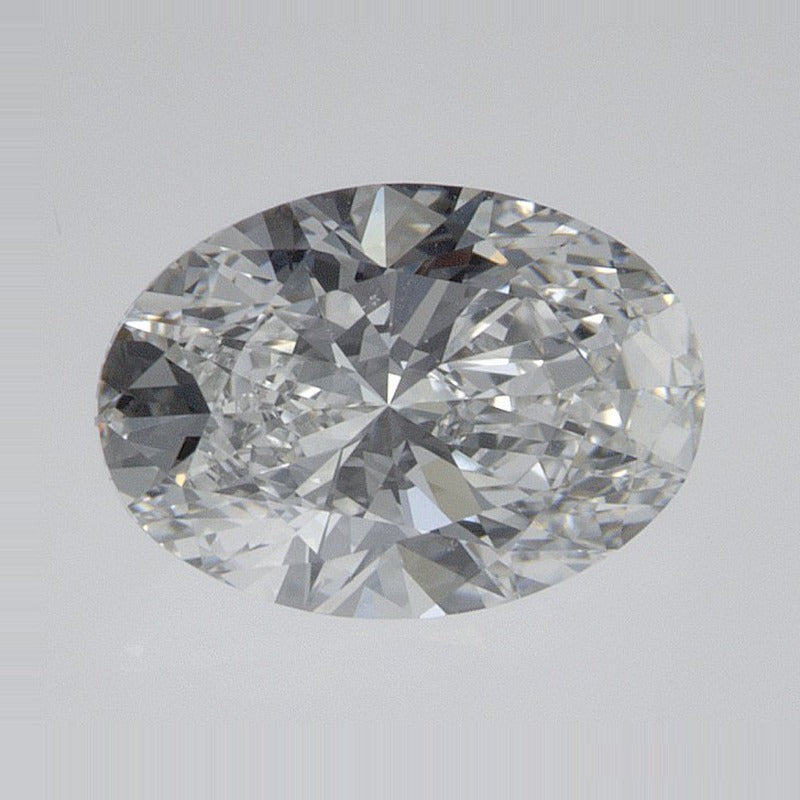 1.04 ct lab-grown diamond, oval cut | Sapphire Row · cut7