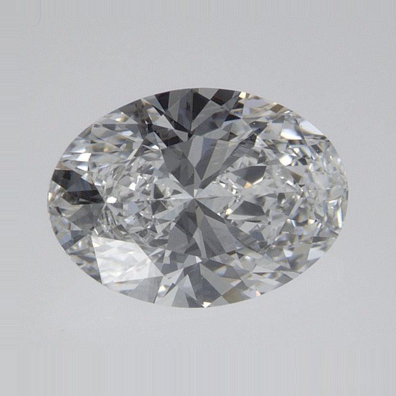 1.04 ct lab-grown diamond, oval cut | Sapphire Row · cut7