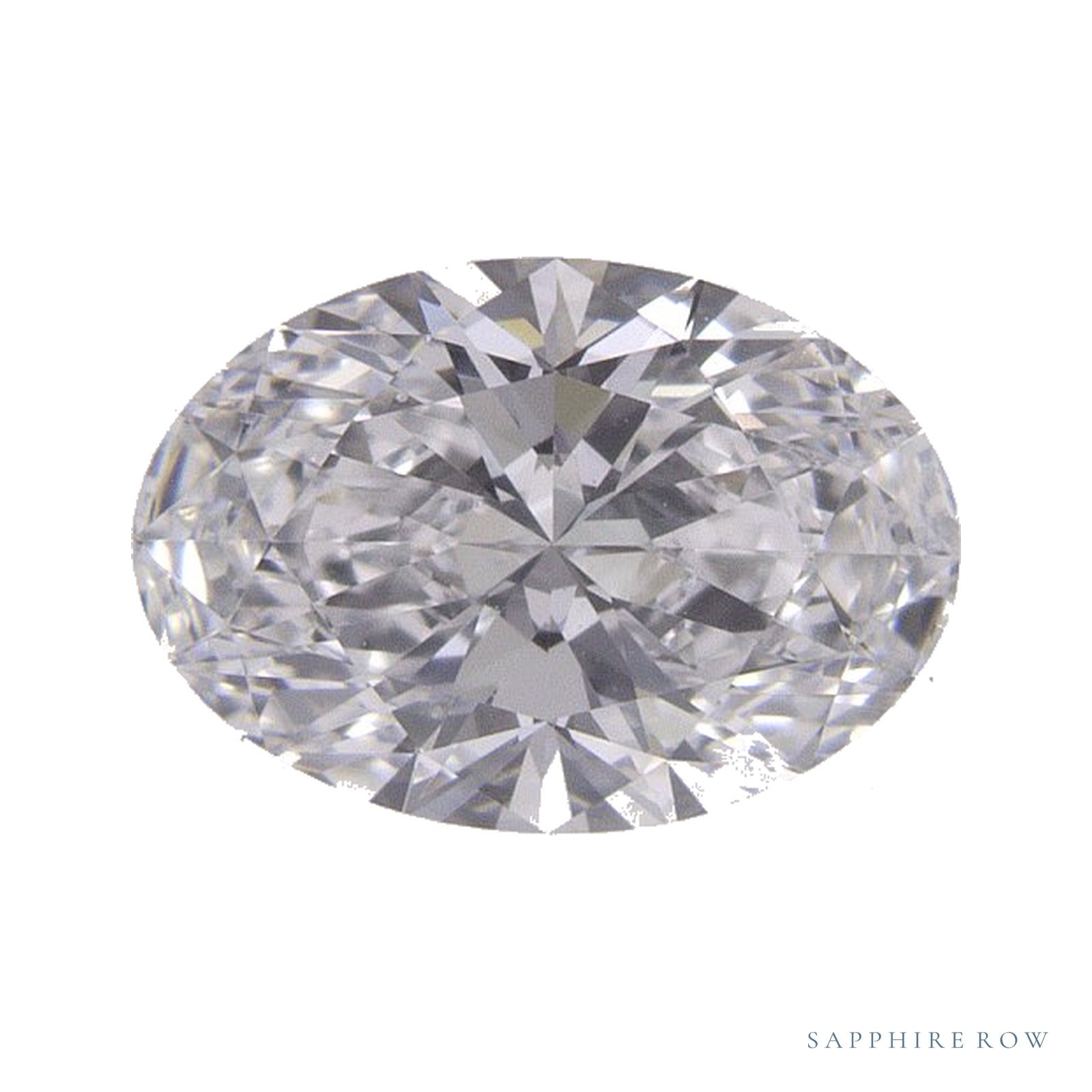 1.04 ct lab-grown diamond, oval cut | Sapphire Row · cut4