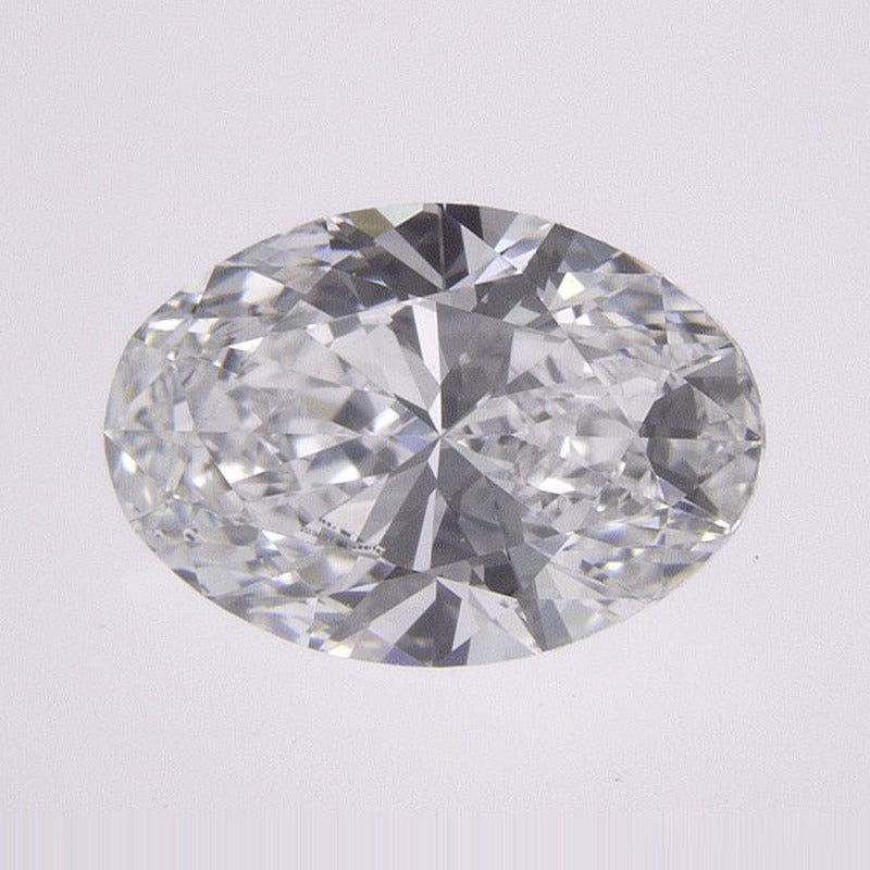 1.04 ct lab-grown diamond, oval cut | Sapphire Row · cut7