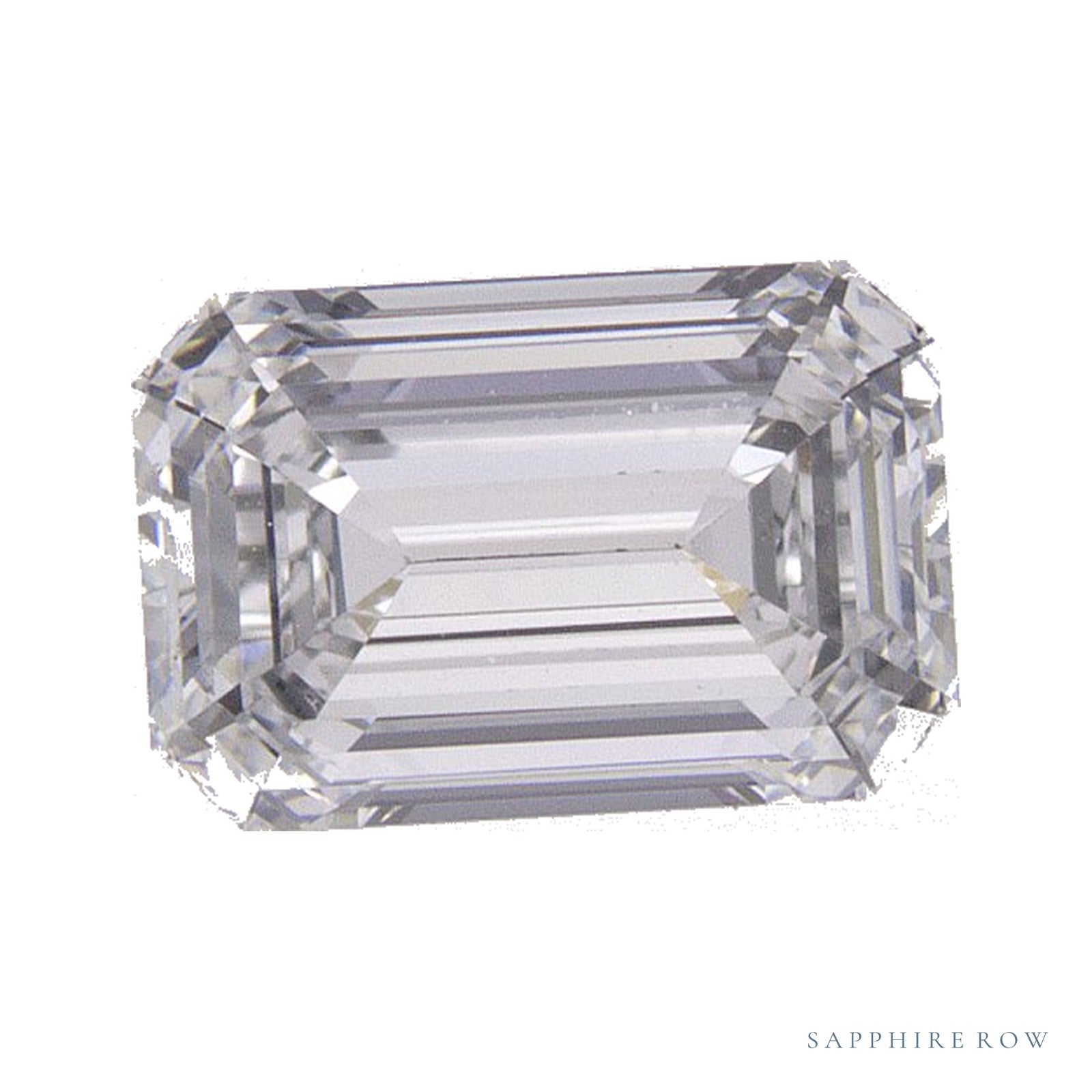 1.04 ct lab-grown diamond, emerald cut | Sapphire Row · cut4