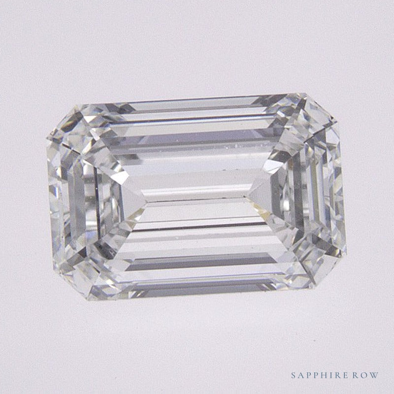 1.04 ct lab-grown diamond, emerald cut | Sapphire Row · cut6