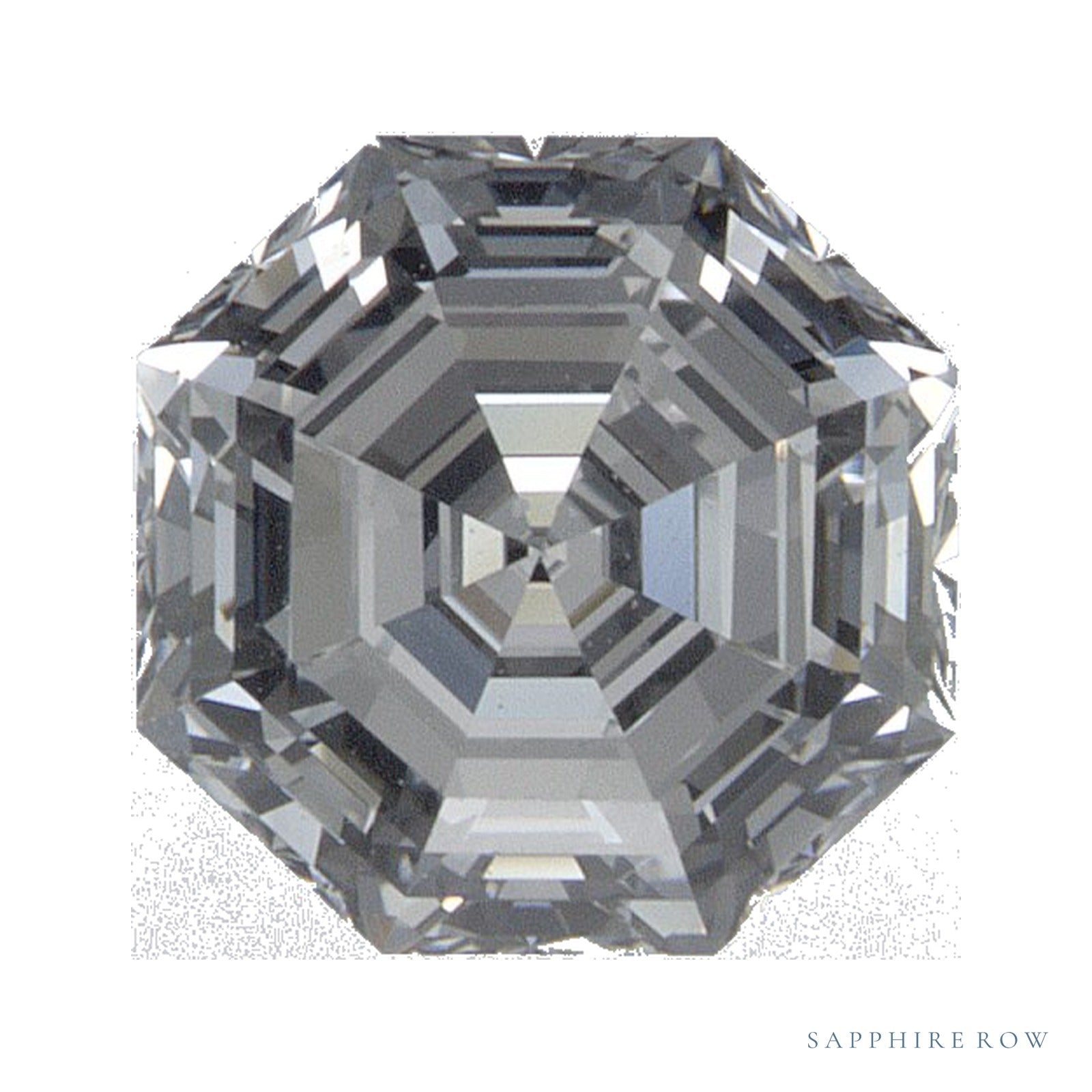 1.04 ct lab-grown diamond, octagon cut | Sapphire Row · cut4
