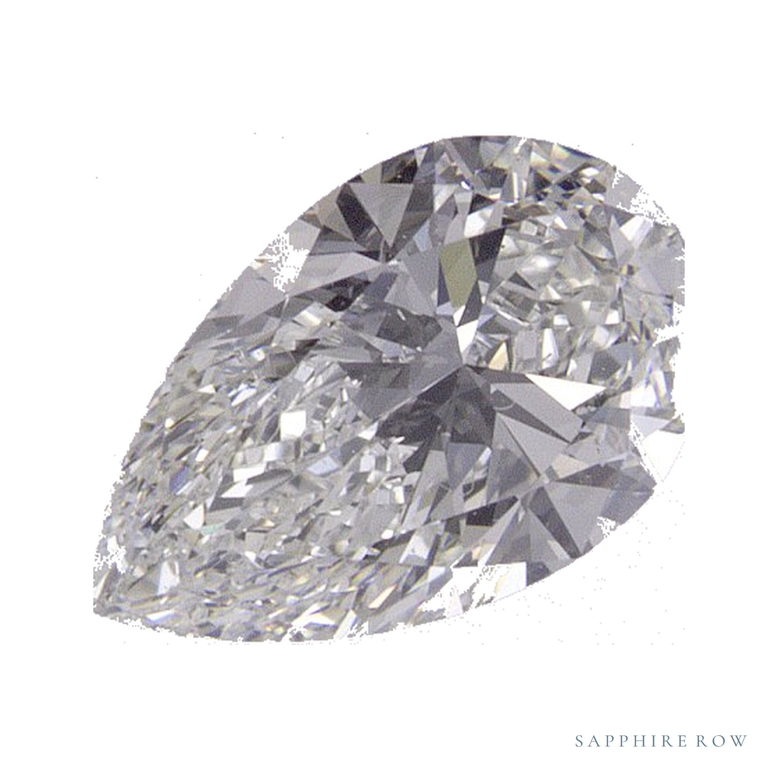 1.03 ct natural diamond, pear cut | Sapphire Row · cut4