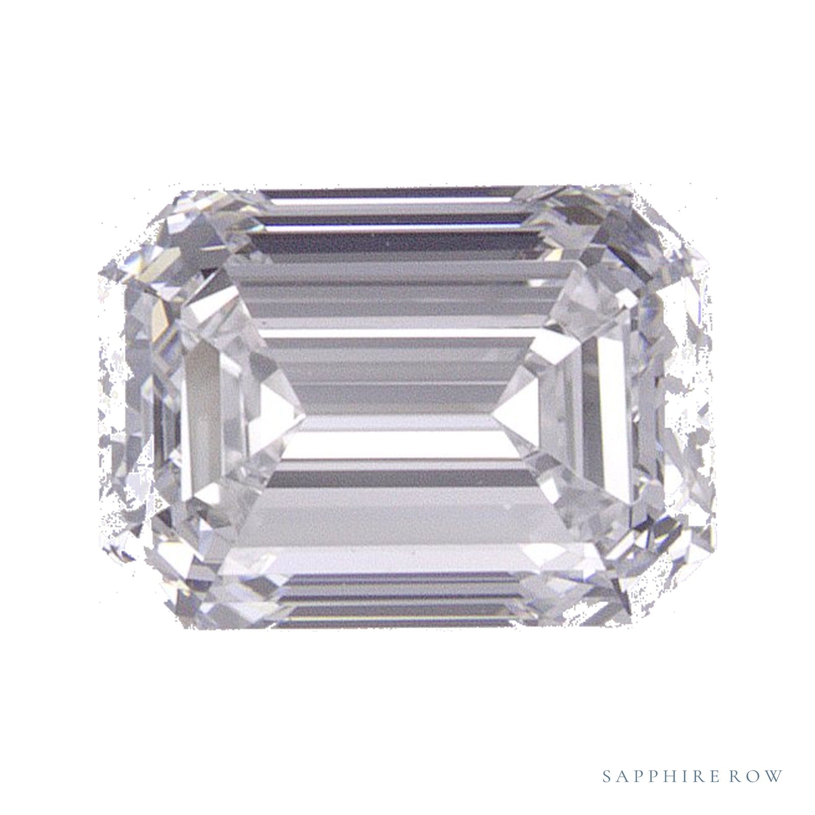 1.03 ct natural diamond, emerald cut | Sapphire Row · cut4