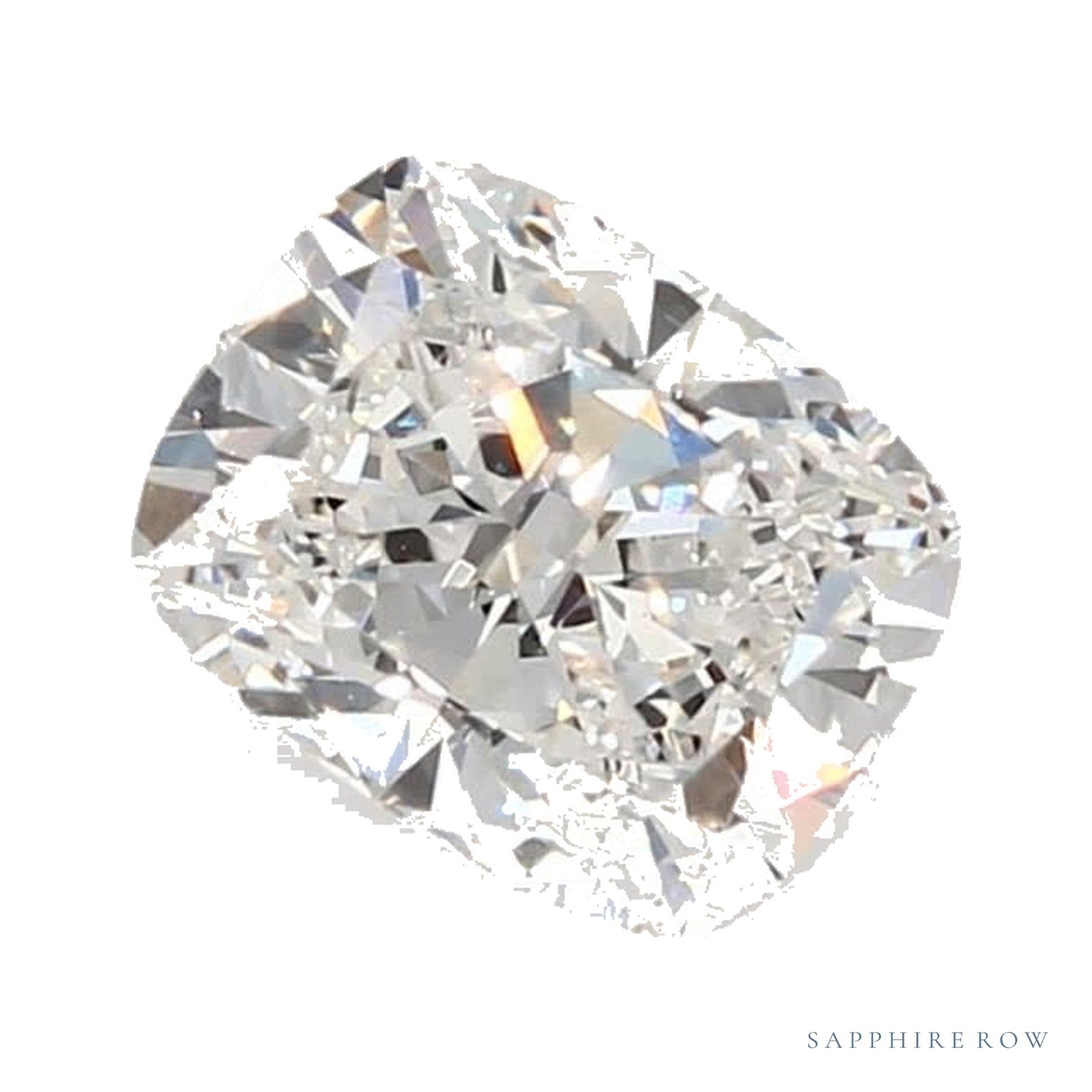 1.03 ct lab-grown diamond, elongated cushion cut | Sapphire Row · cut4