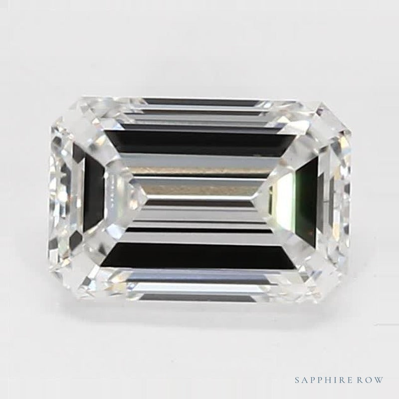1.03 ct lab-grown diamond, emerald cut | Sapphire Row · cut7