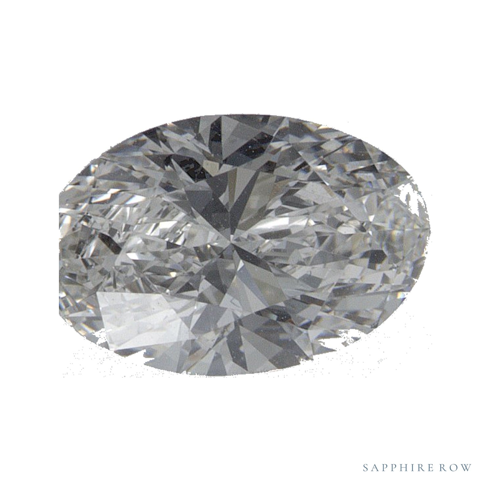 1.03 ct lab-grown diamond, oval cut | Sapphire Row · cut4