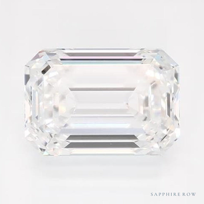 1.03 ct lab-grown diamond, emerald cut | Sapphire Row · cut6