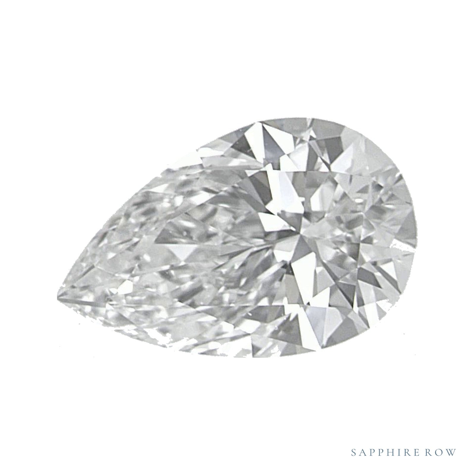 1.02 ct natural diamond, pear cut | Sapphire Row · cut4
