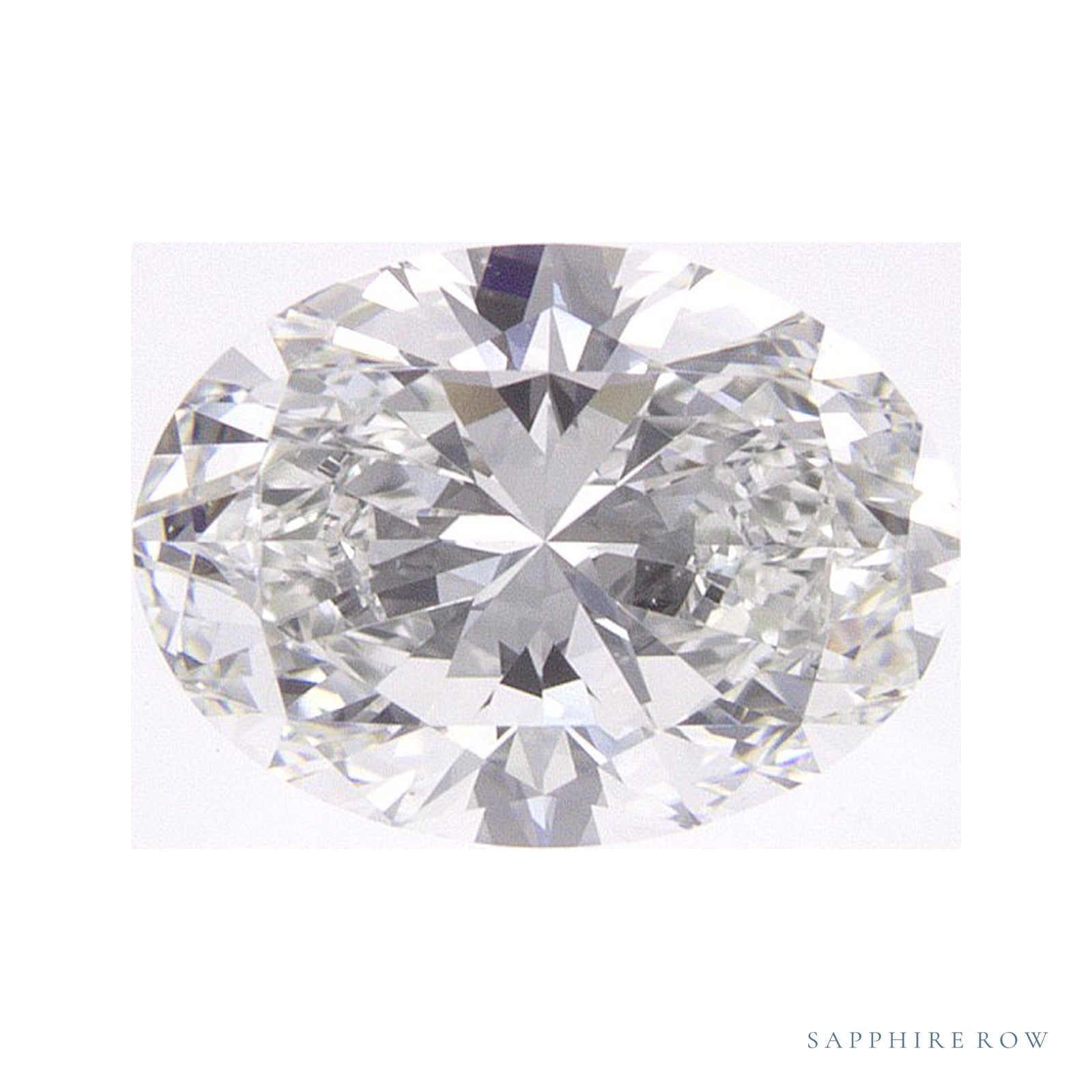 1.02 ct natural diamond, oval cut | Sapphire Row · cut4