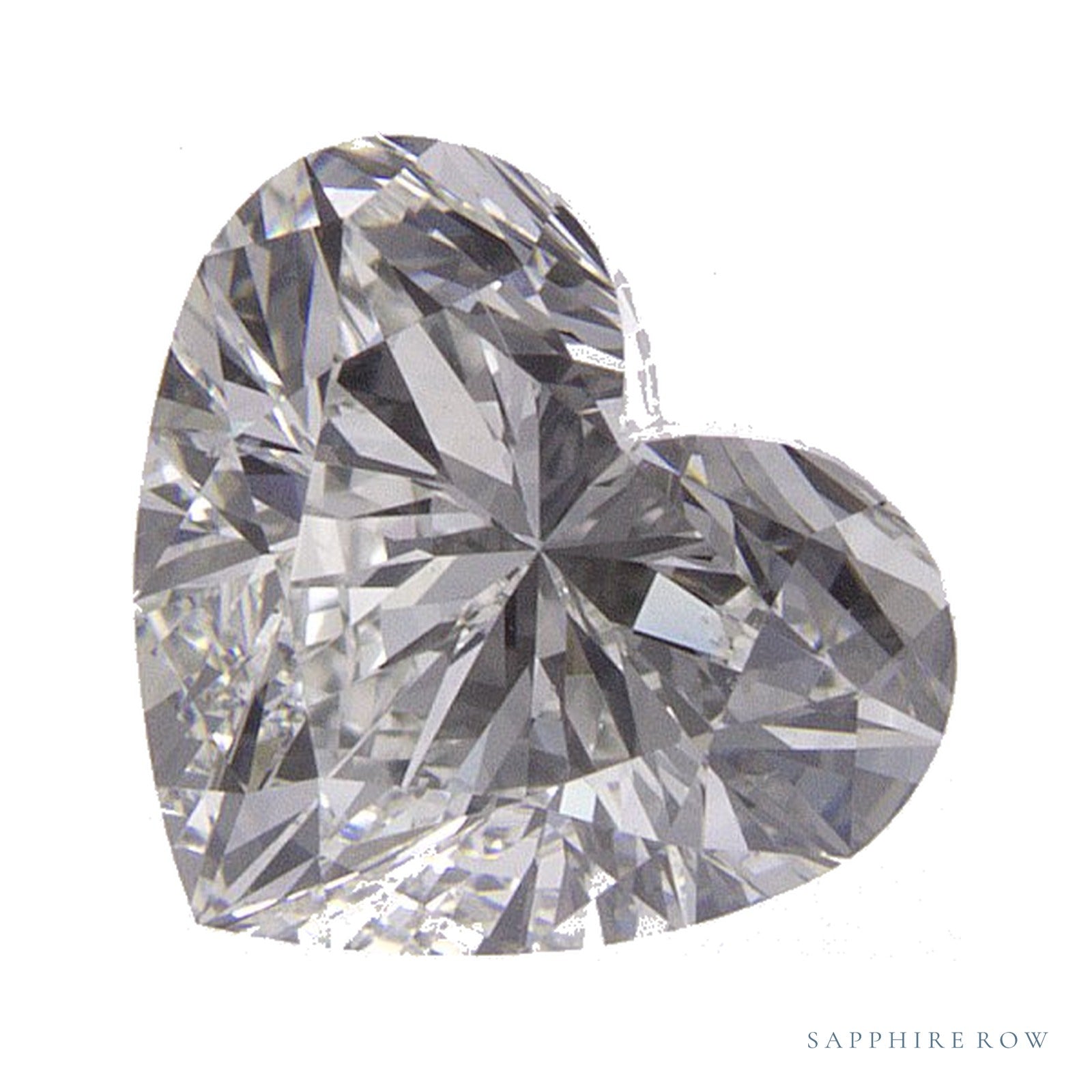 1.02 ct natural diamond, heart cut | Sapphire Row · cut4