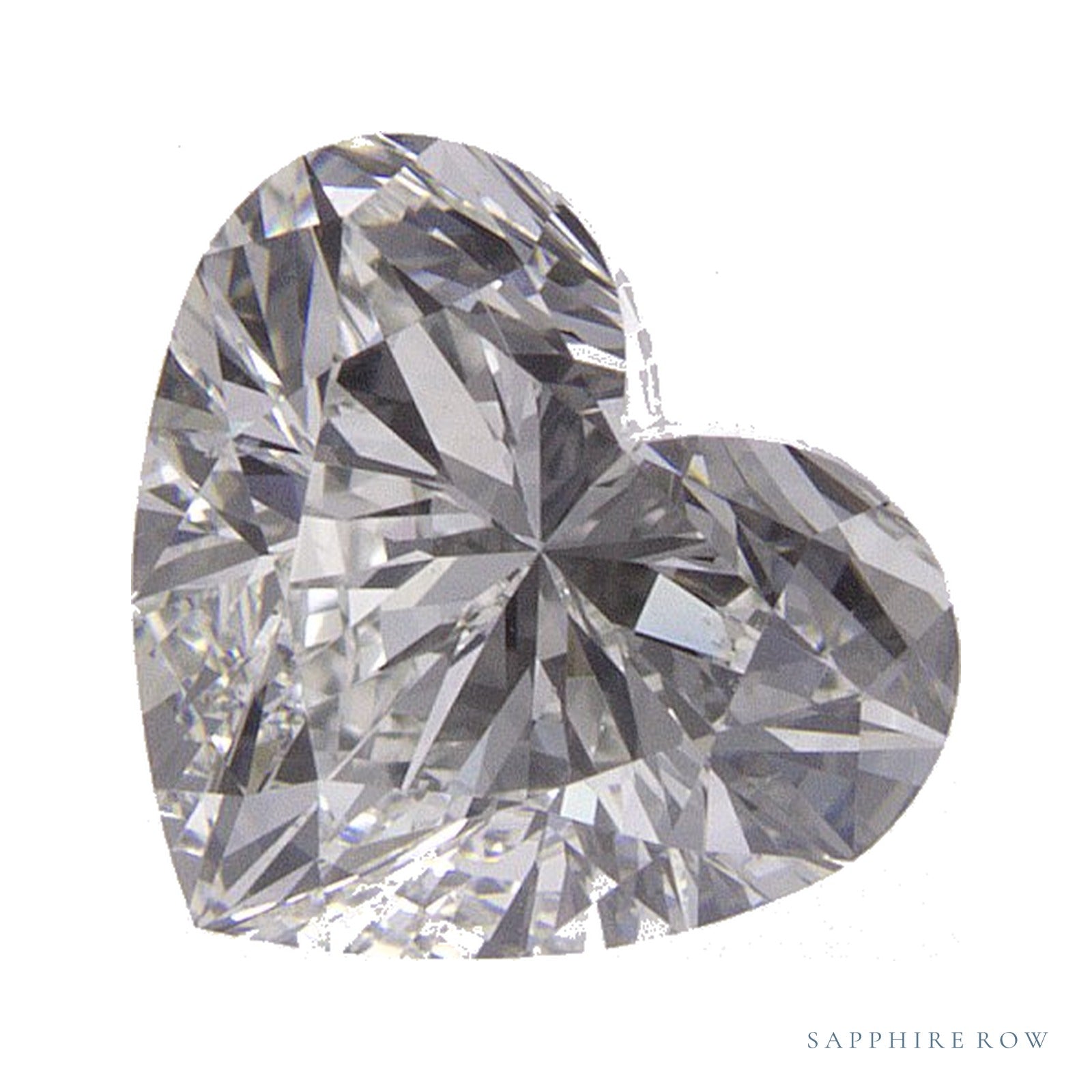 1.02 ct natural diamond, heart cut | Sapphire Row · cut4