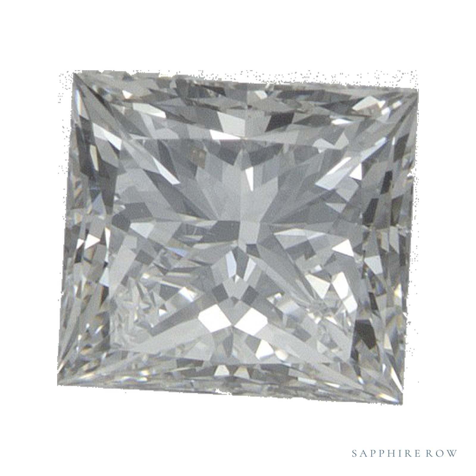 1.02 ct natural diamond, square cut | Sapphire Row · cut4