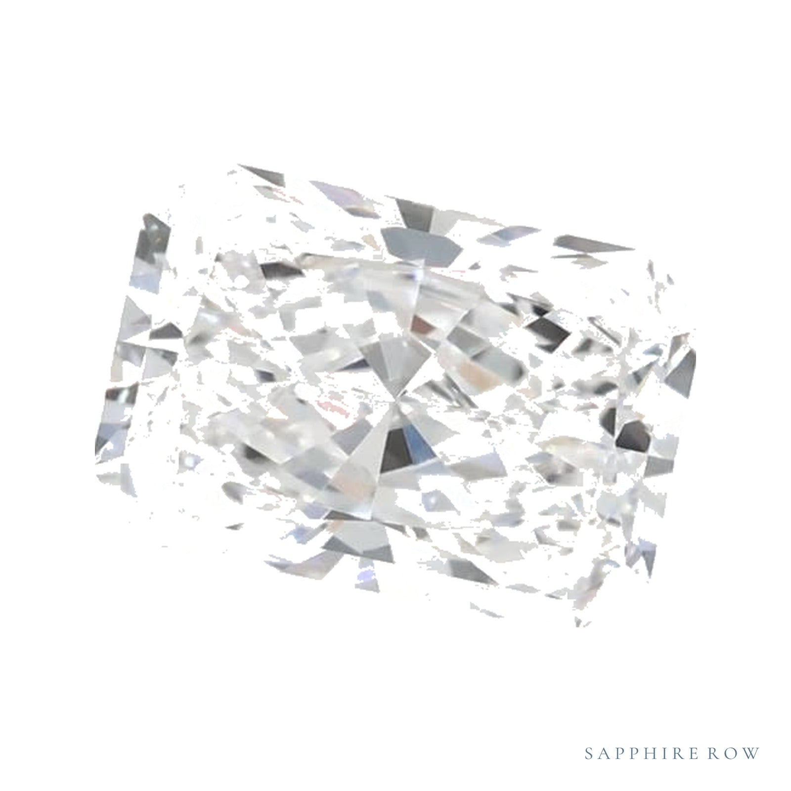 1.02 ct lab-grown diamond, radiant cut | Sapphire Row · cut4