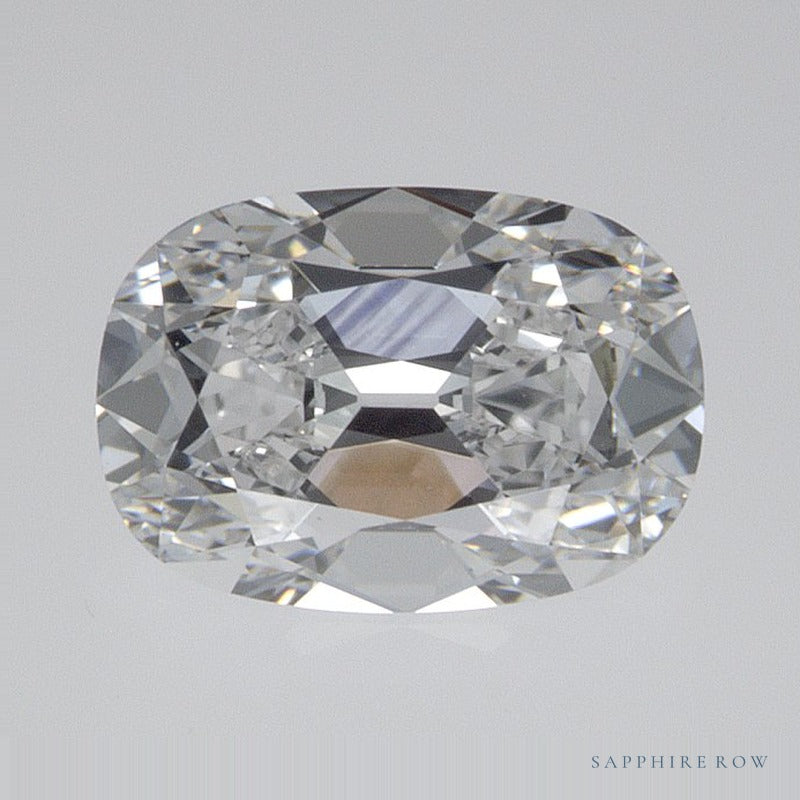 1.02 ct lab-grown diamond, elongated cushion cut | Sapphire Row · cut7