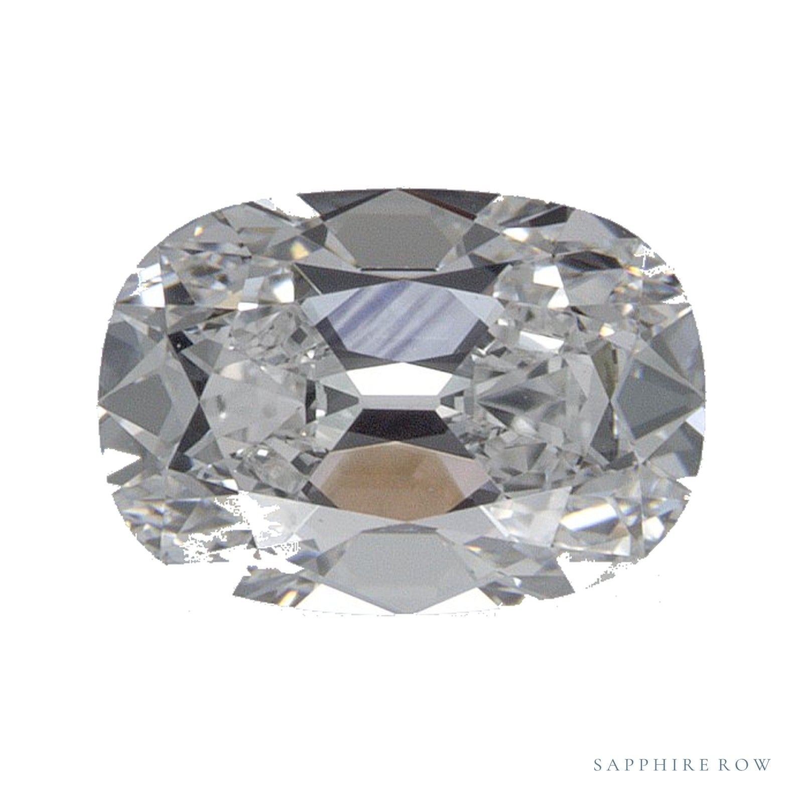 1.02 ct lab-grown diamond, elongated cushion cut | Sapphire Row · cut4