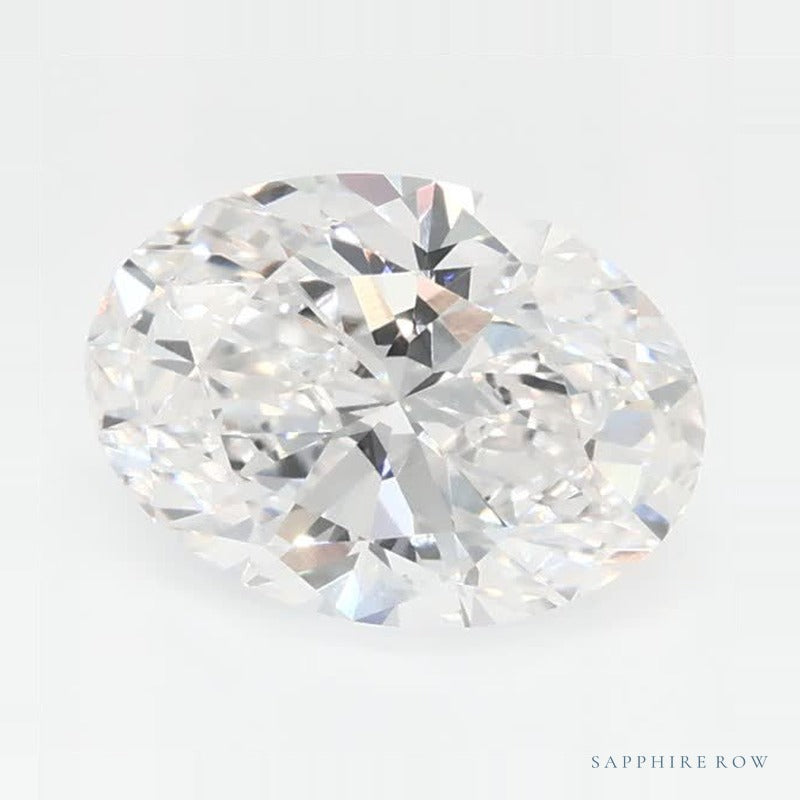 1.02 ct lab-grown diamond, oval cut | Sapphire Row · cut7