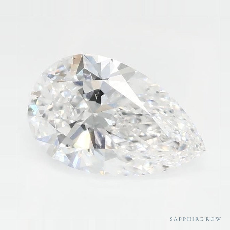 1.02 ct lab-grown diamond, pear cut | Sapphire Row · cut7