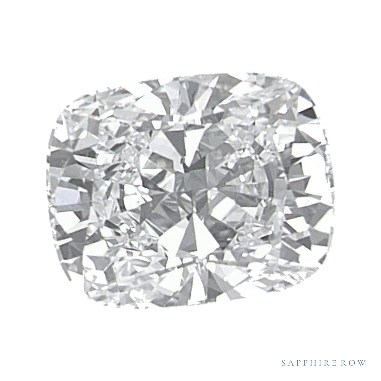 1.02 ct lab-grown diamond, elongated cushion cut | Sapphire Row · cut4