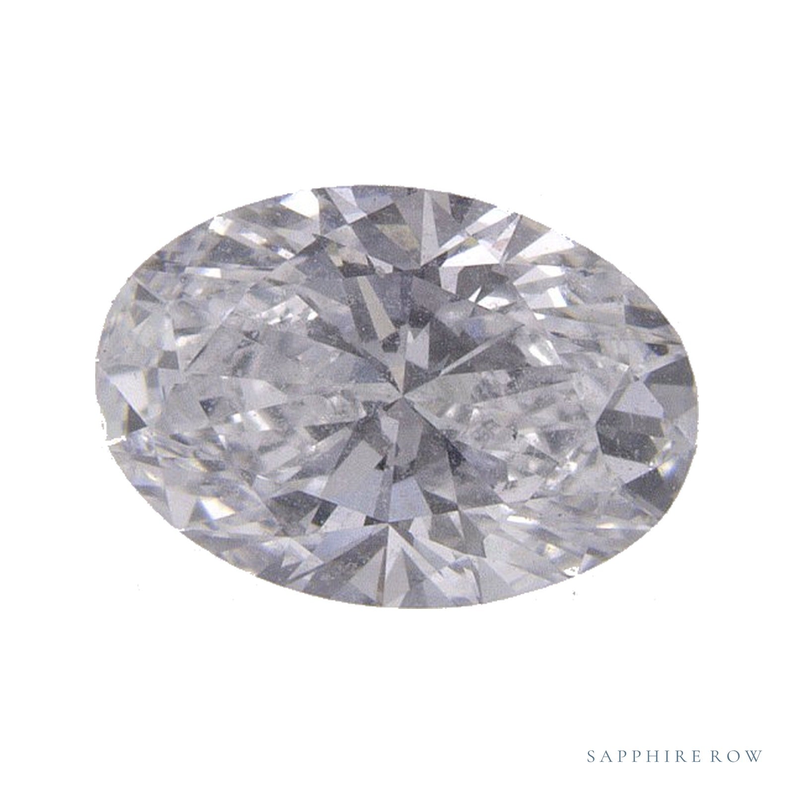 1.02 ct lab-grown diamond, oval cut | Sapphire Row · cut4