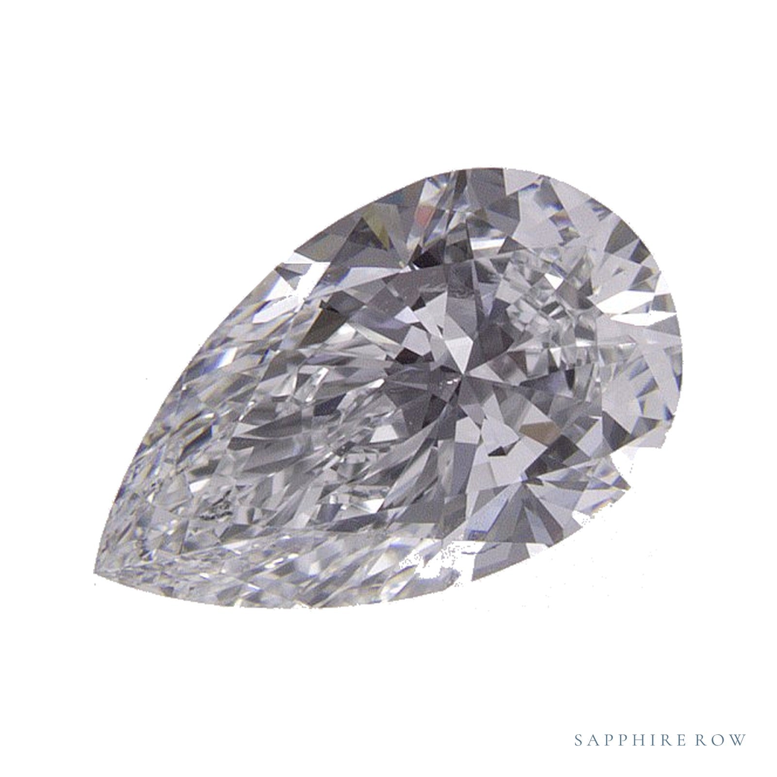 1.02 ct lab-grown diamond, pear cut | Sapphire Row · cut4