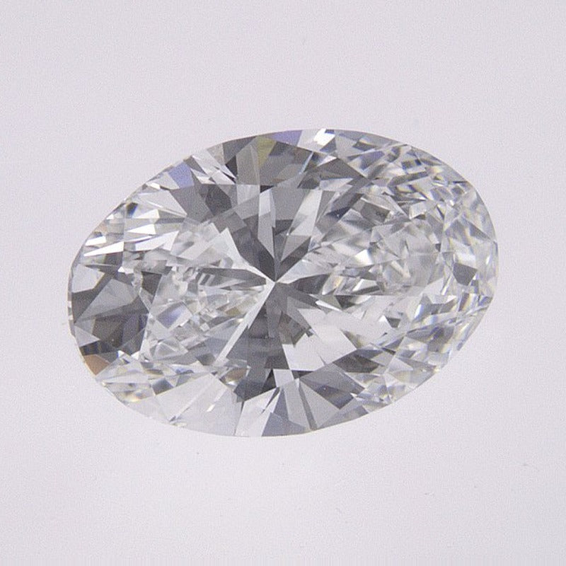 1.02 ct lab-grown diamond, oval cut | Sapphire Row · cut7