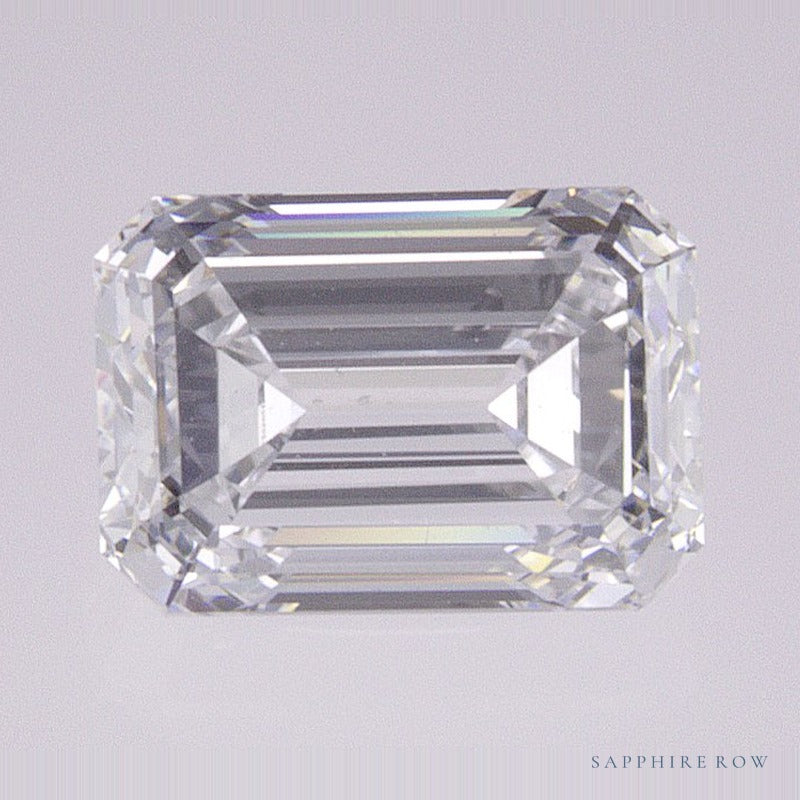 1.02 ct lab-grown diamond, emerald cut | Sapphire Row · cut6