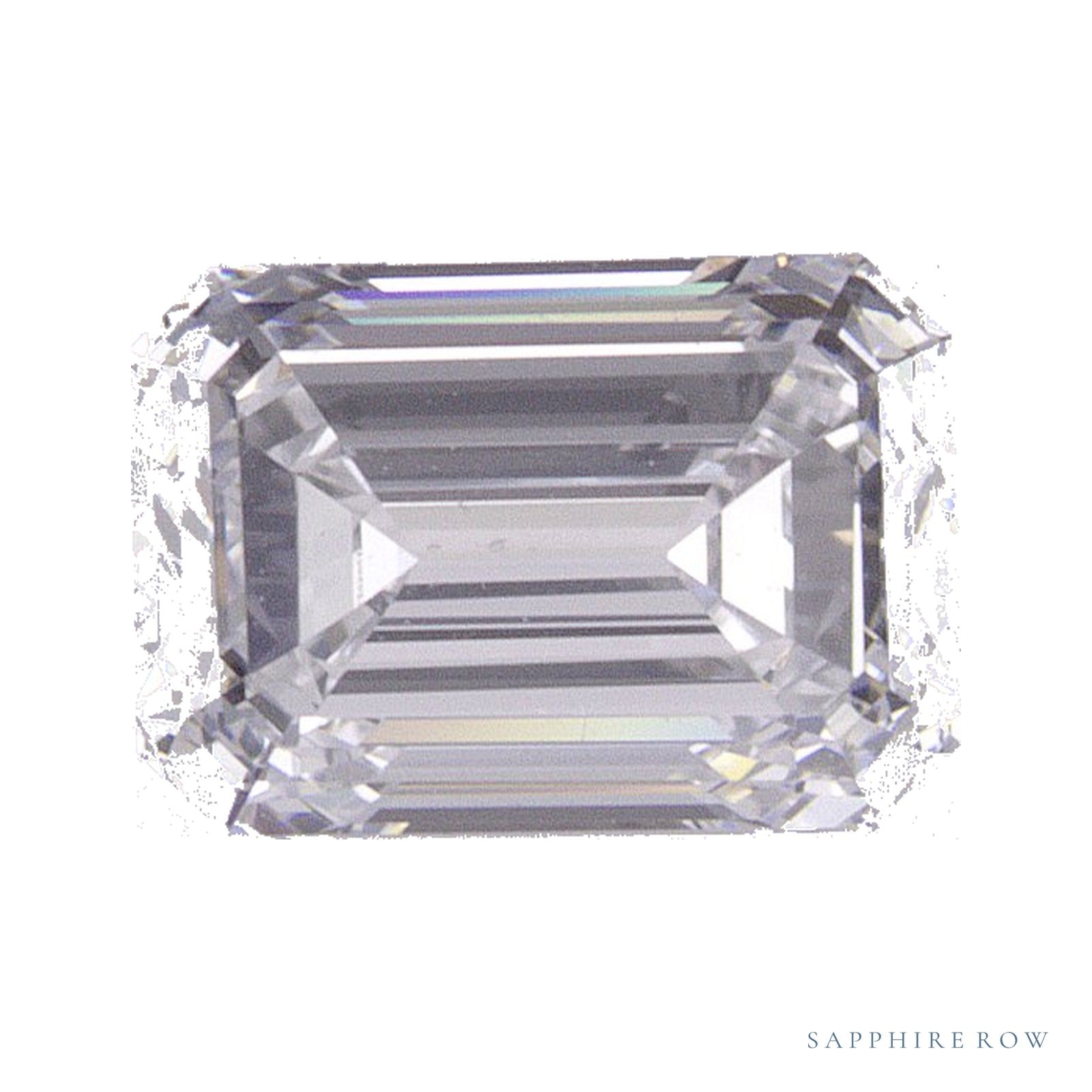 1.02 ct lab-grown diamond, emerald cut | Sapphire Row · cut4