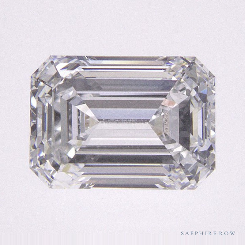 1.02 ct lab-grown diamond, emerald cut | Sapphire Row · cut7