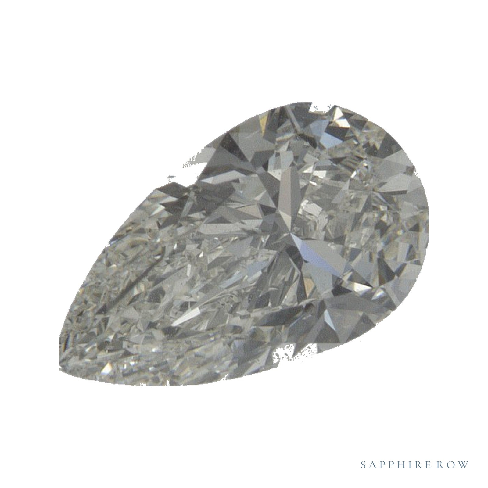 1.01 ct natural diamond, pear cut | Sapphire Row · cut4