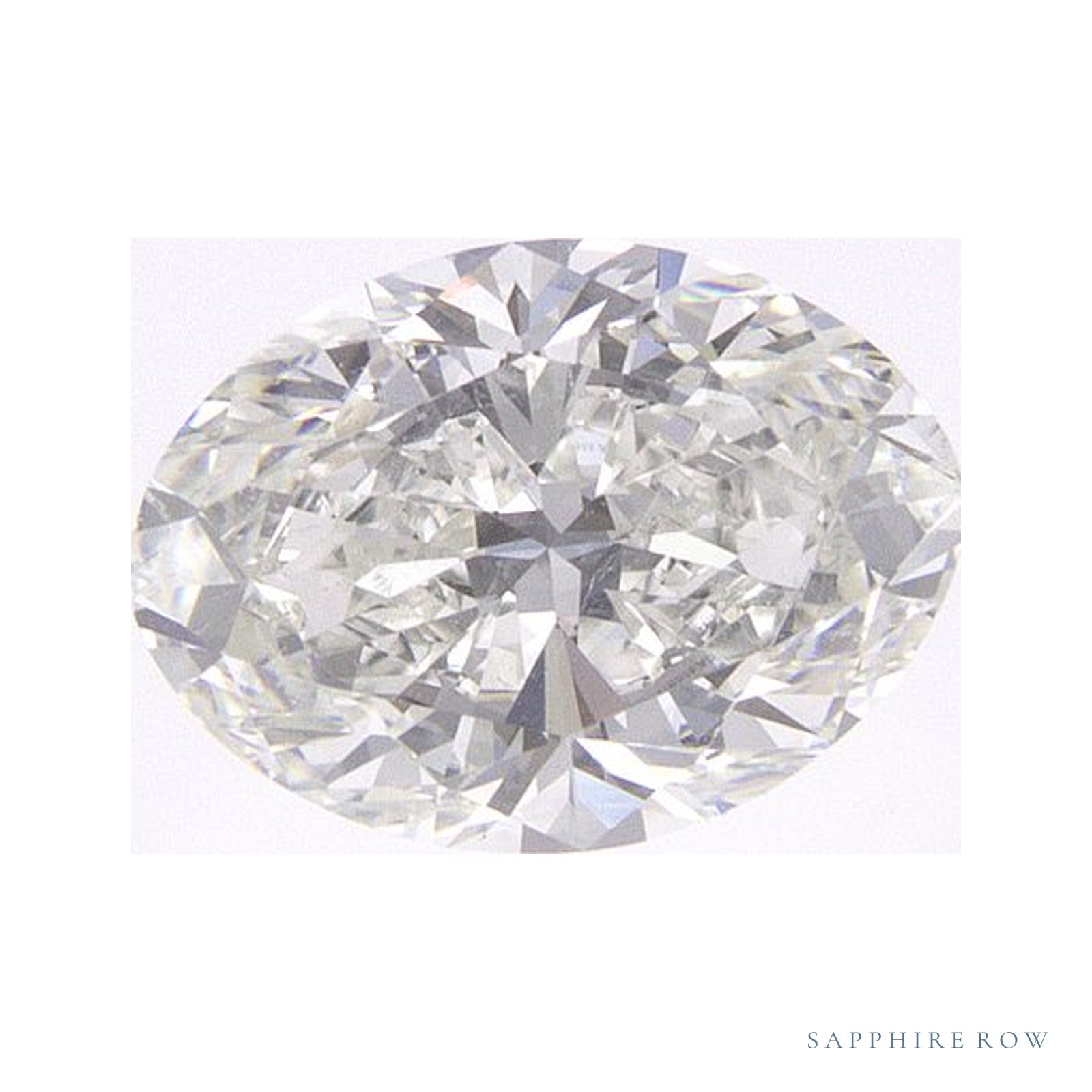 1.01 ct natural diamond, oval cut | Sapphire Row · cut4