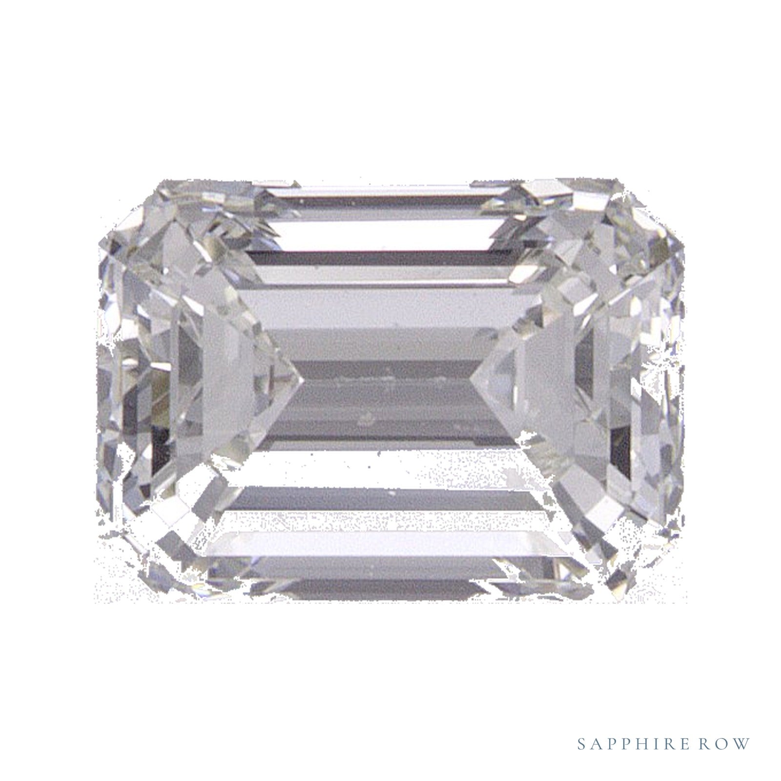 1.01 ct natural diamond, emerald cut | Sapphire Row · cut4