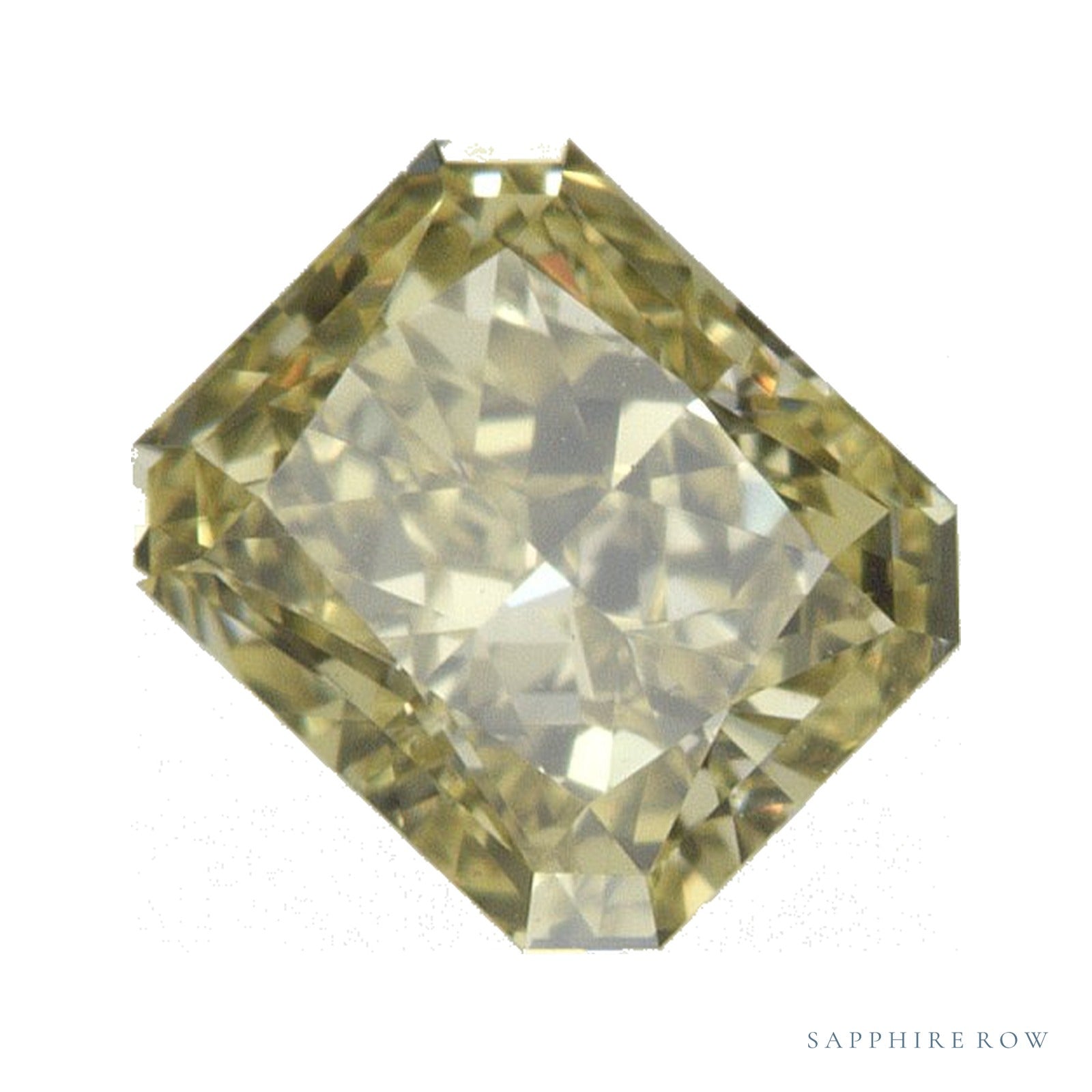 1.01 ct lab-grown diamond, radiant cut | Sapphire Row · cut4