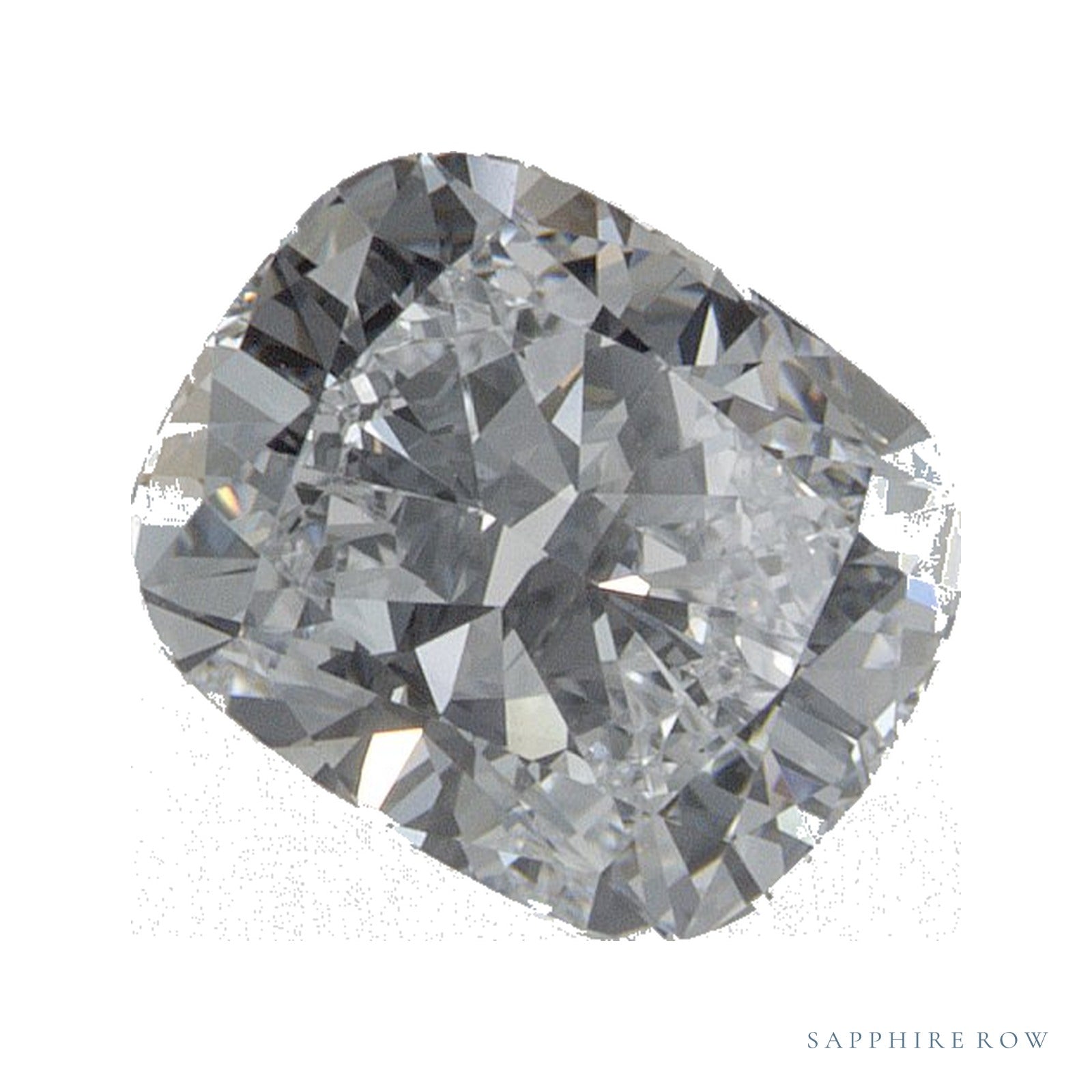 1.01 ct lab-grown diamond, elongated cushion cut | Sapphire Row · cut4