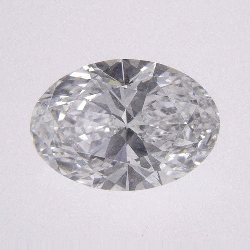 1.01 ct lab-grown diamond, oval cut | Sapphire Row · cut6