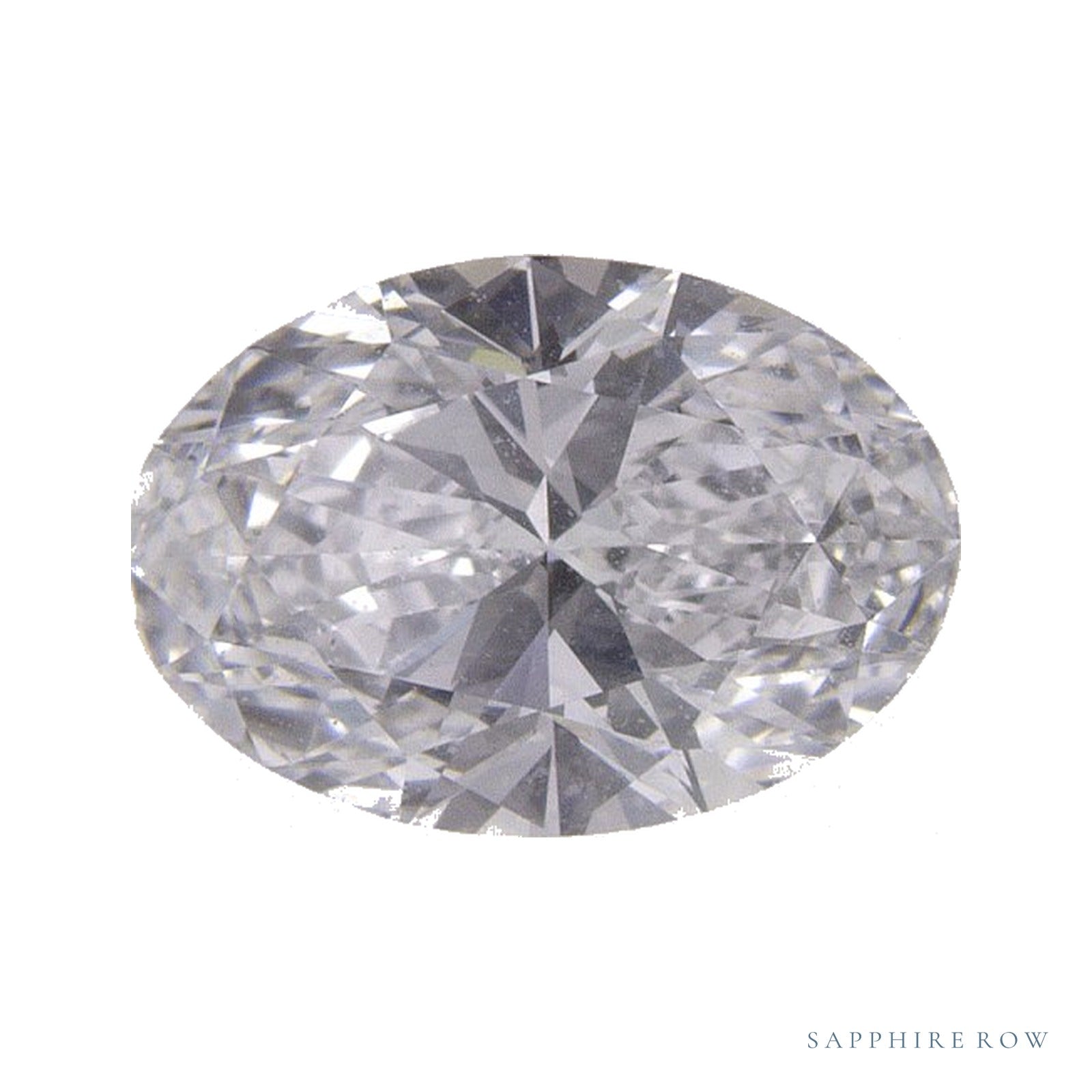 1.01 ct lab-grown diamond, oval cut | Sapphire Row · cut4