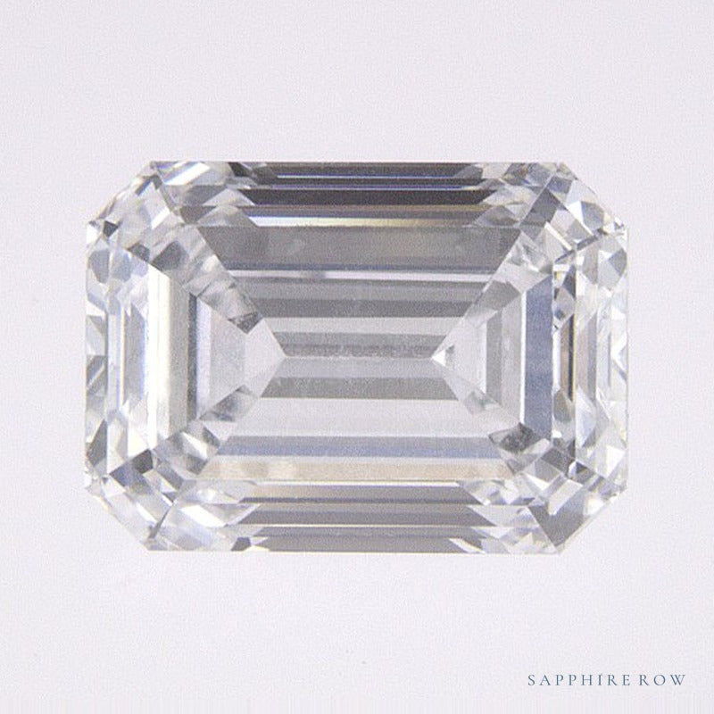 1.01 ct lab-grown diamond, emerald cut | Sapphire Row · cut6