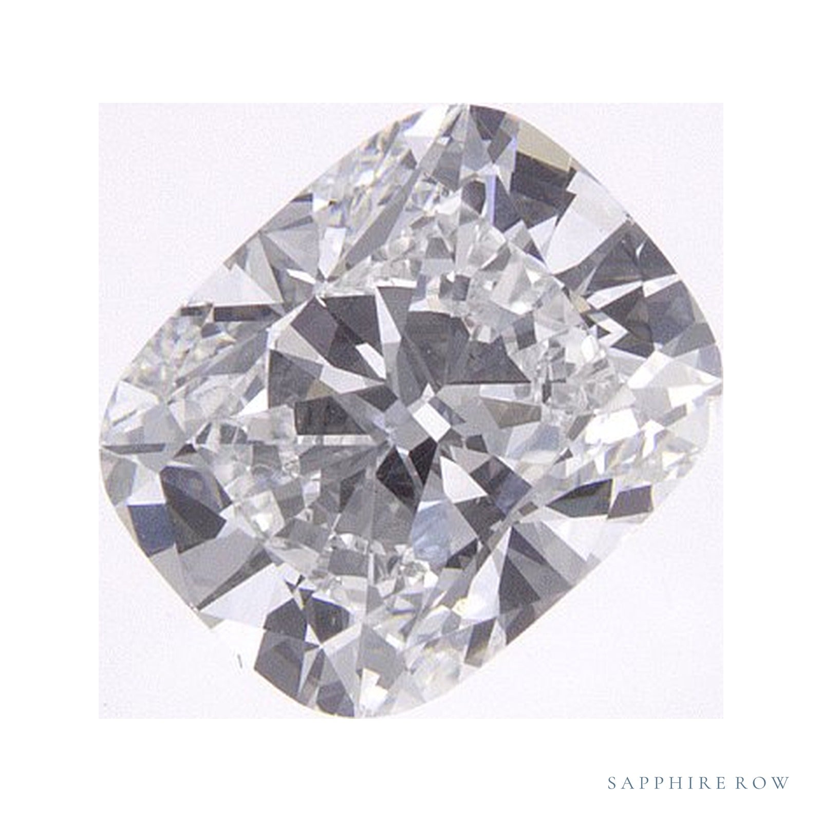 1.01 ct lab-grown diamond, elongated cushion cut | Sapphire Row · cut4