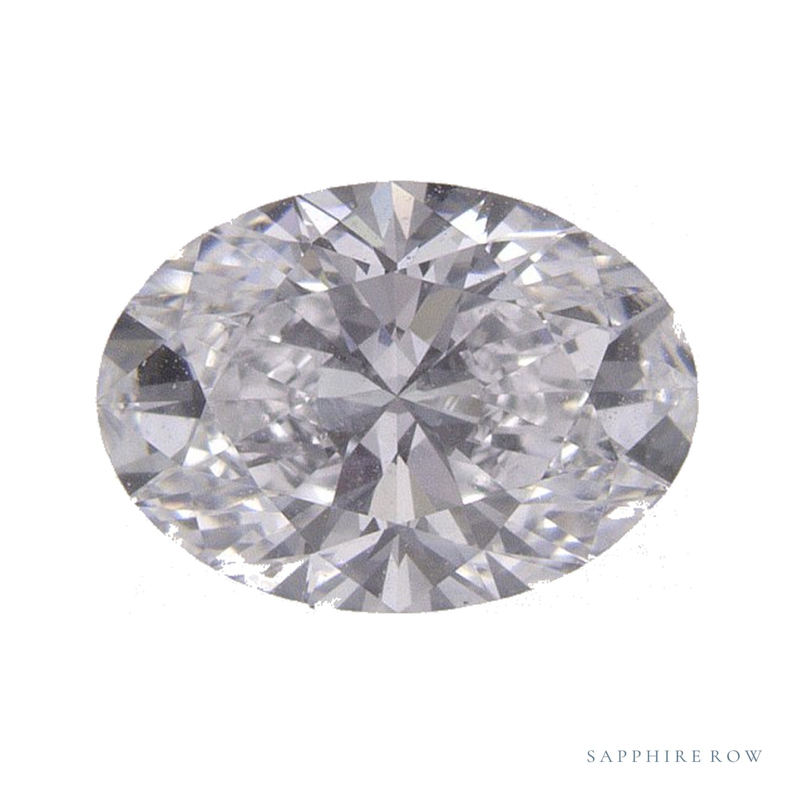1.01 ct lab-grown diamond, oval cut | Sapphire Row · cut4