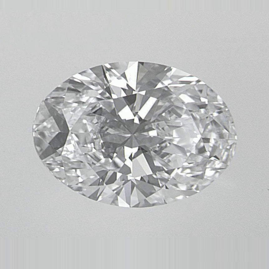 1.01 ct lab-grown diamond, oval cut | Sapphire Row · cut7