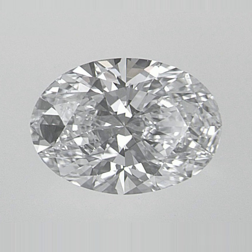 1.01 ct lab-grown diamond, oval cut | Sapphire Row · cut7