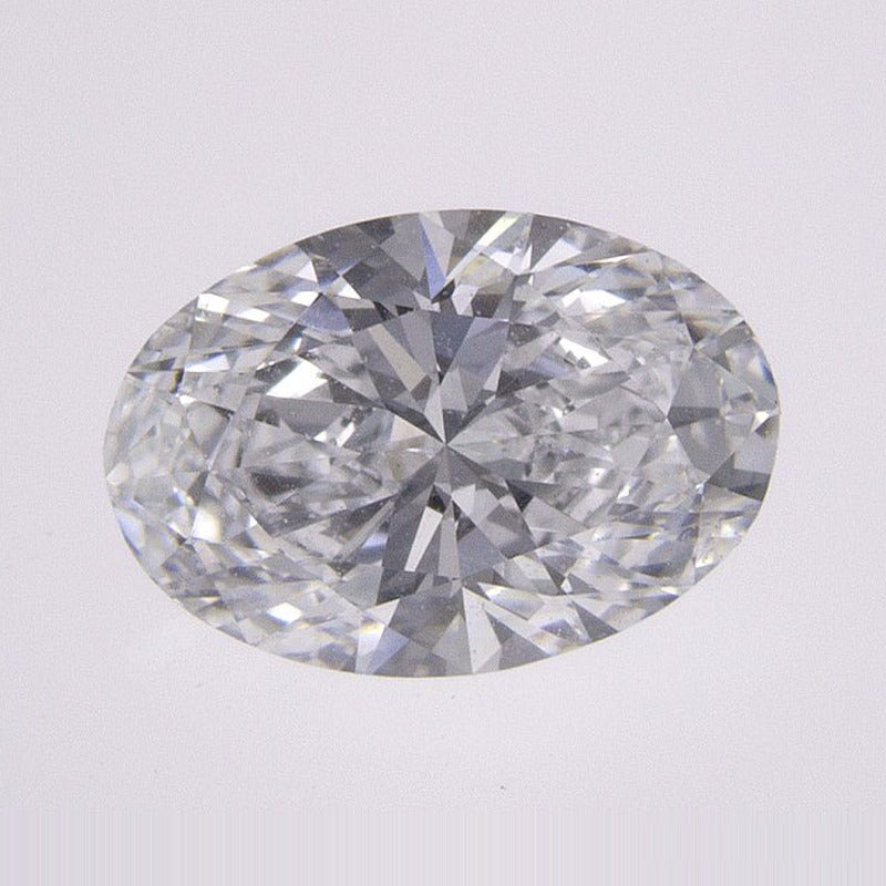 1.01 ct lab-grown diamond, oval cut | Sapphire Row · cut7