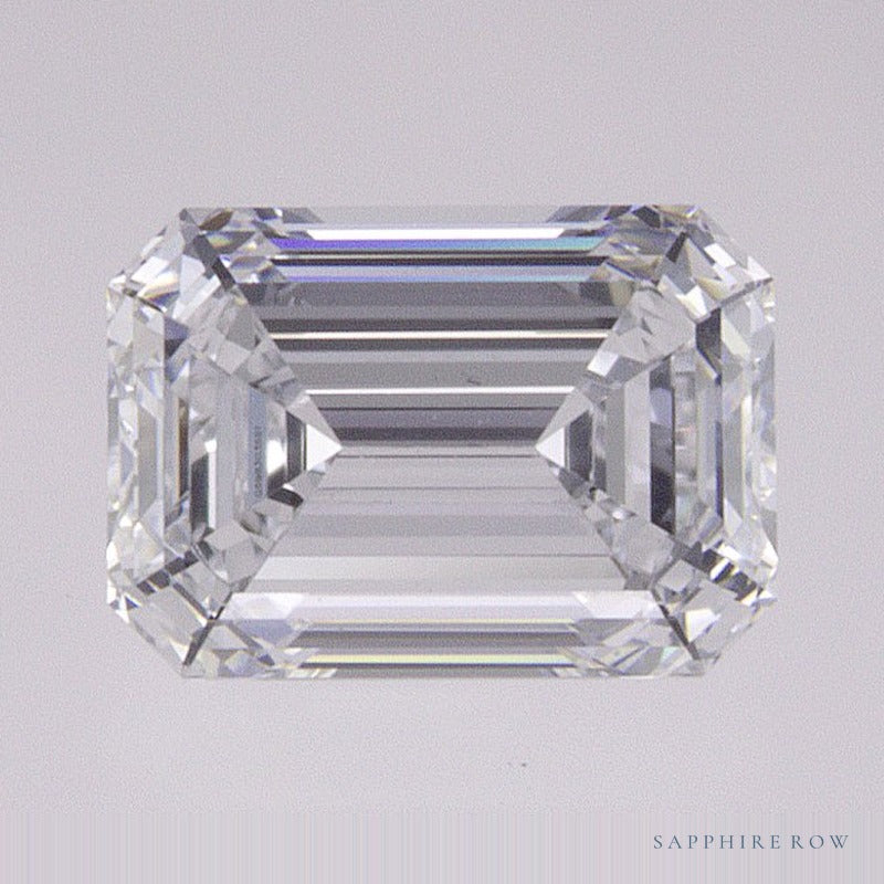 1.01 ct lab-grown diamond, emerald cut | Sapphire Row · cut6