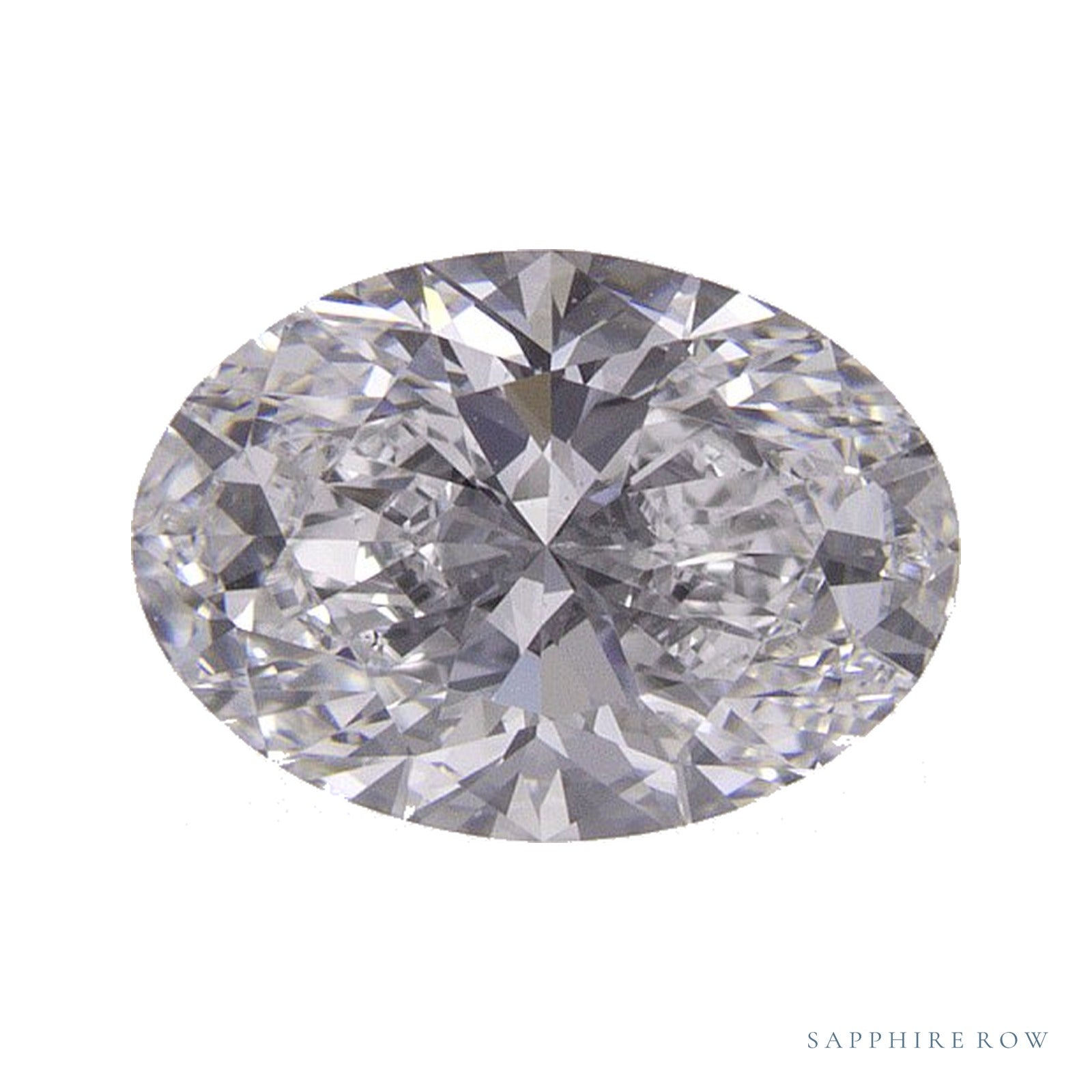 1.01 ct lab-grown diamond, oval cut | Sapphire Row · cut4