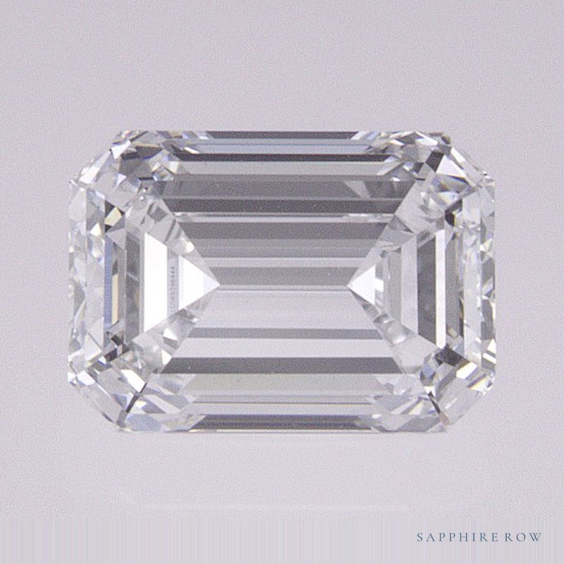 1.01 ct lab-grown diamond, emerald cut | Sapphire Row · cut6