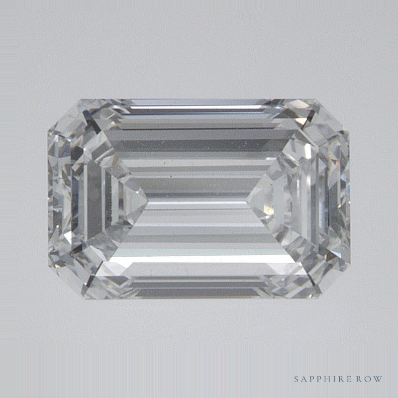 1.01 ct lab-grown diamond, emerald cut | Sapphire Row · cut6