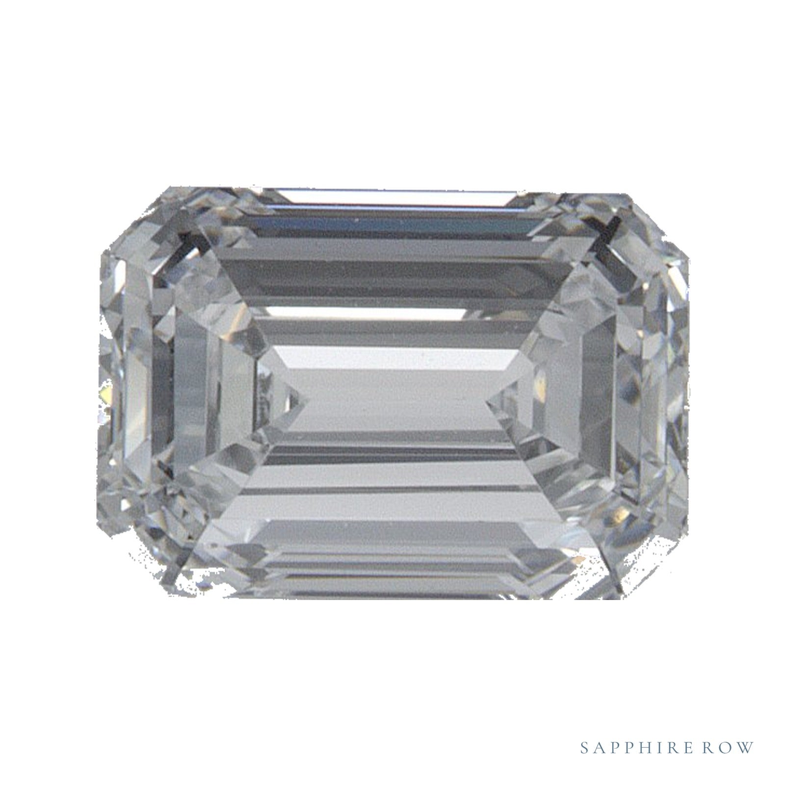 1.01 ct lab-grown diamond, emerald cut | Sapphire Row · cut4